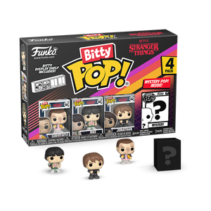 Funko Bitty POP! 4-Pack: Stranger Things - Eleven with Waffles, Mike, Jonathan, Mystery Pop! Vinyl F