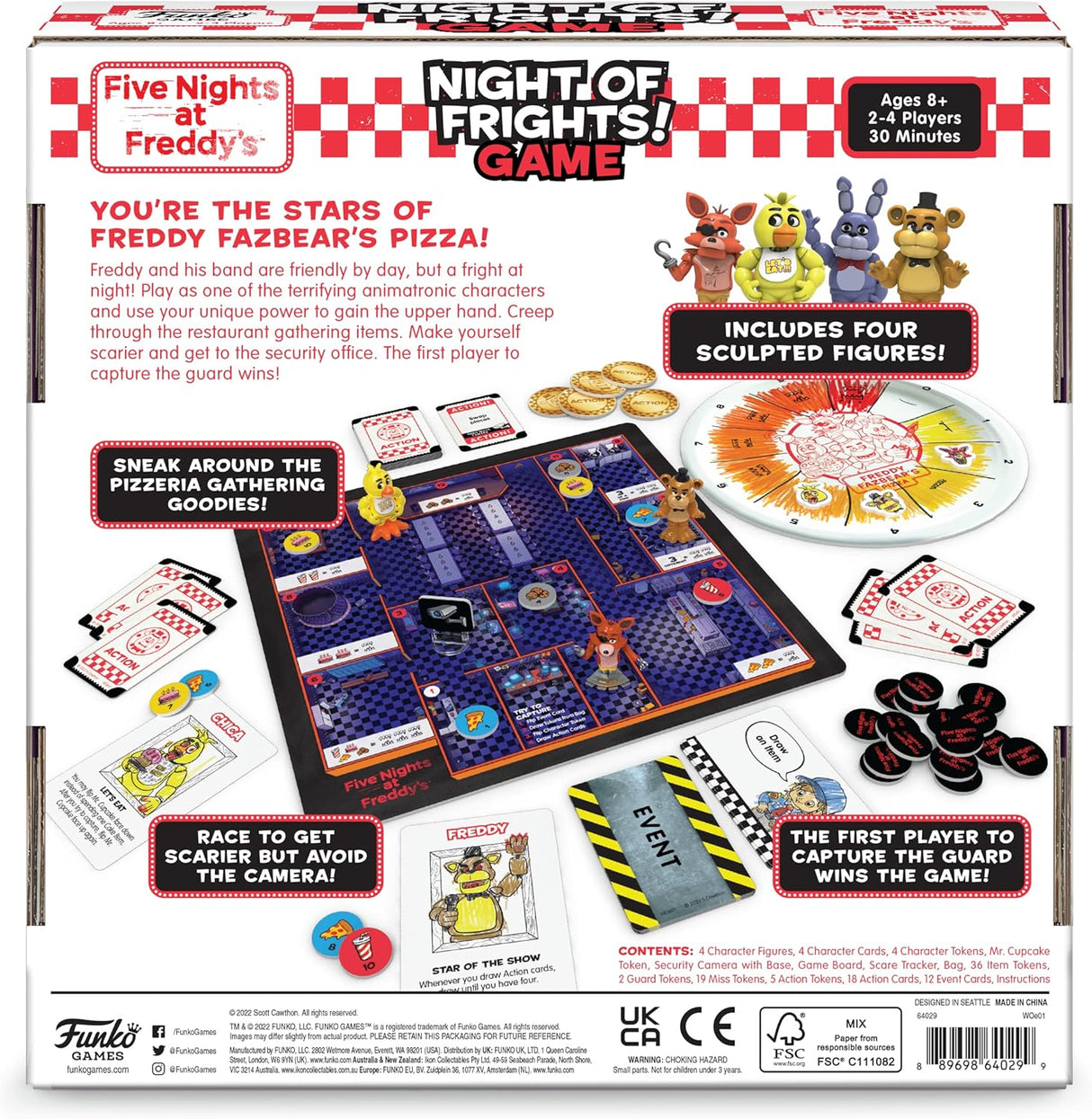 Funko! Five Night At Freddies - Night of Frights Board Game