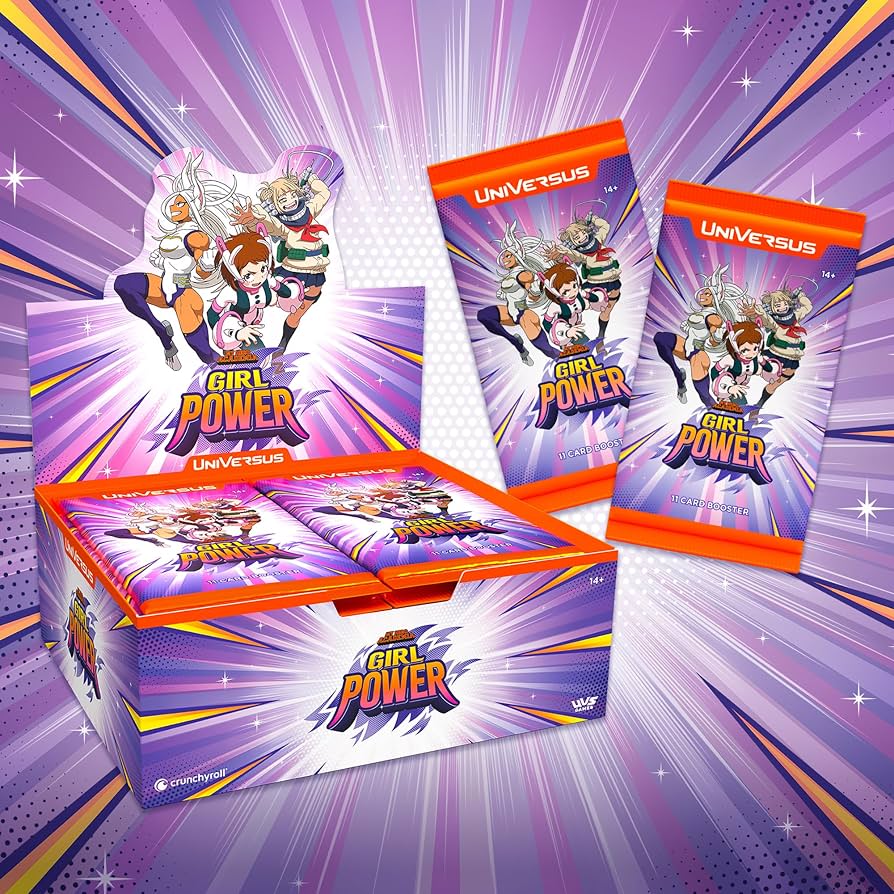 UVS My Hero Academia CCG: Girl Power Display