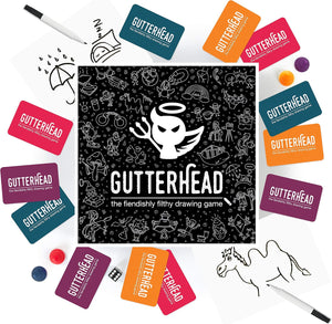 Gutterhead - The Fiendishly Filthy Drawing Game