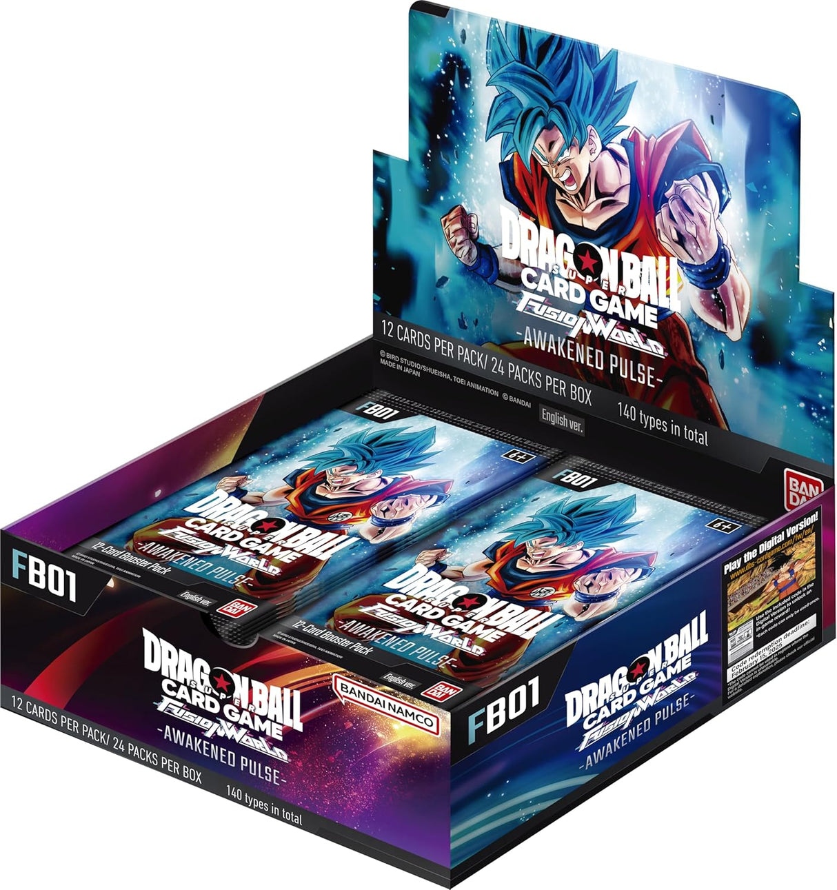 Dragon Ball Super CG: Booster Box - Fusion World 01 (FB01)