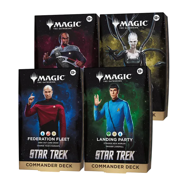 Magic: The Gathering | Star Trek Commander Deck (4 Count)