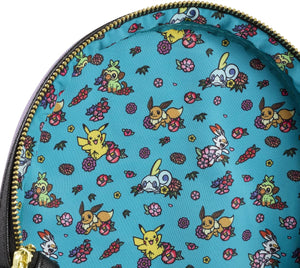 Loungefly - Pokemon Embroided Wagara Mini Backpack