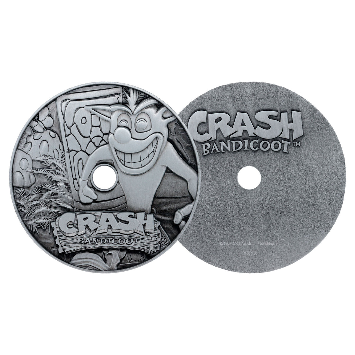 Crash Bandicoot Limited Edition Metal CD-ROM Collectible