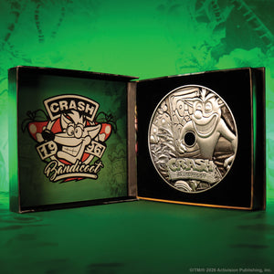 Crash Bandicoot Limited Edition Metal CD-ROM Collectible