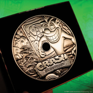 Crash Bandicoot Limited Edition Metal CD-ROM Collectible