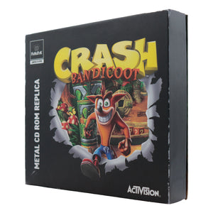 Crash Bandicoot Limited Edition Metal CD-ROM Collectible