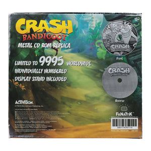 Crash Bandicoot Limited Edition Metal CD-ROM Collectible