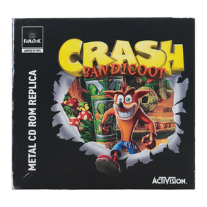 Crash Bandicoot Limited Edition Metal CD-ROM Collectible
