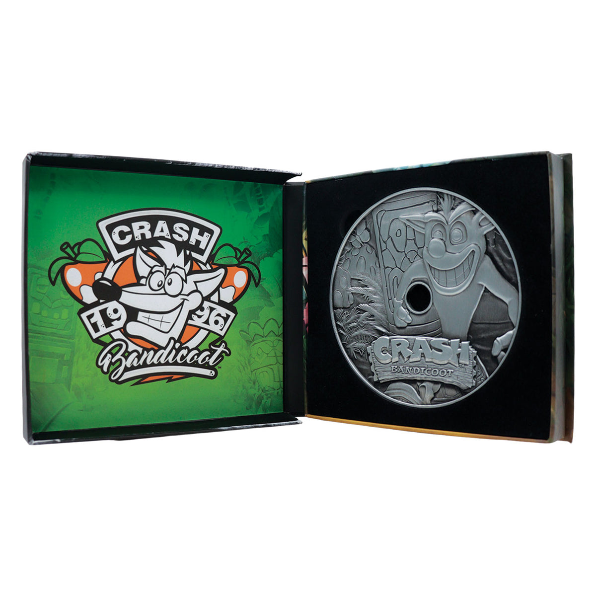 Crash Bandicoot Limited Edition Metal CD-ROM Collectible