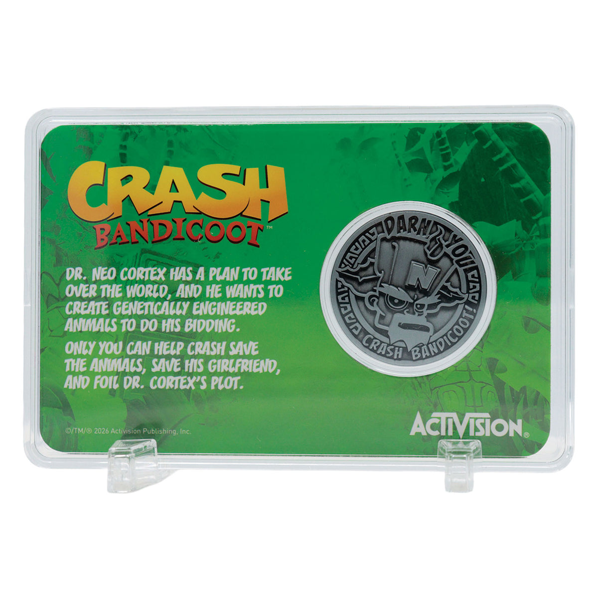 Crash Bandicoot Limited Edition Presentation Coin