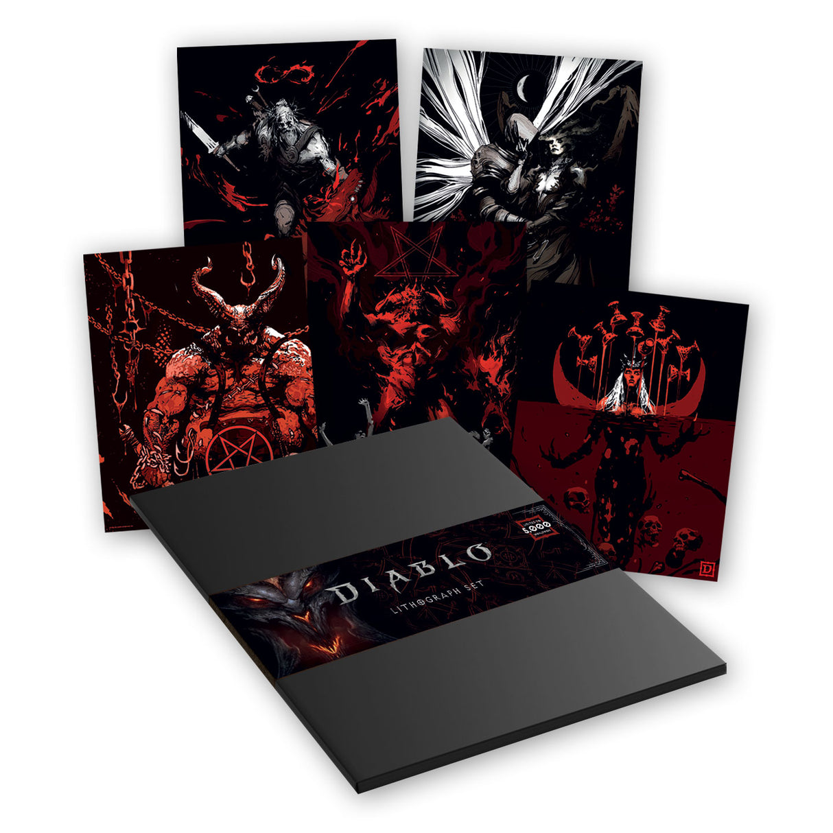 Diablo - Limited Edition Set of Five Lithographs