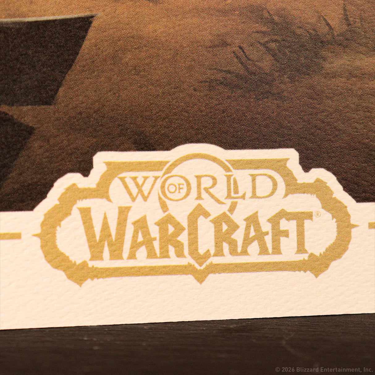 World of Warcraft - Limited Edition Sylvanas vs Anduin Wrynn Art Print