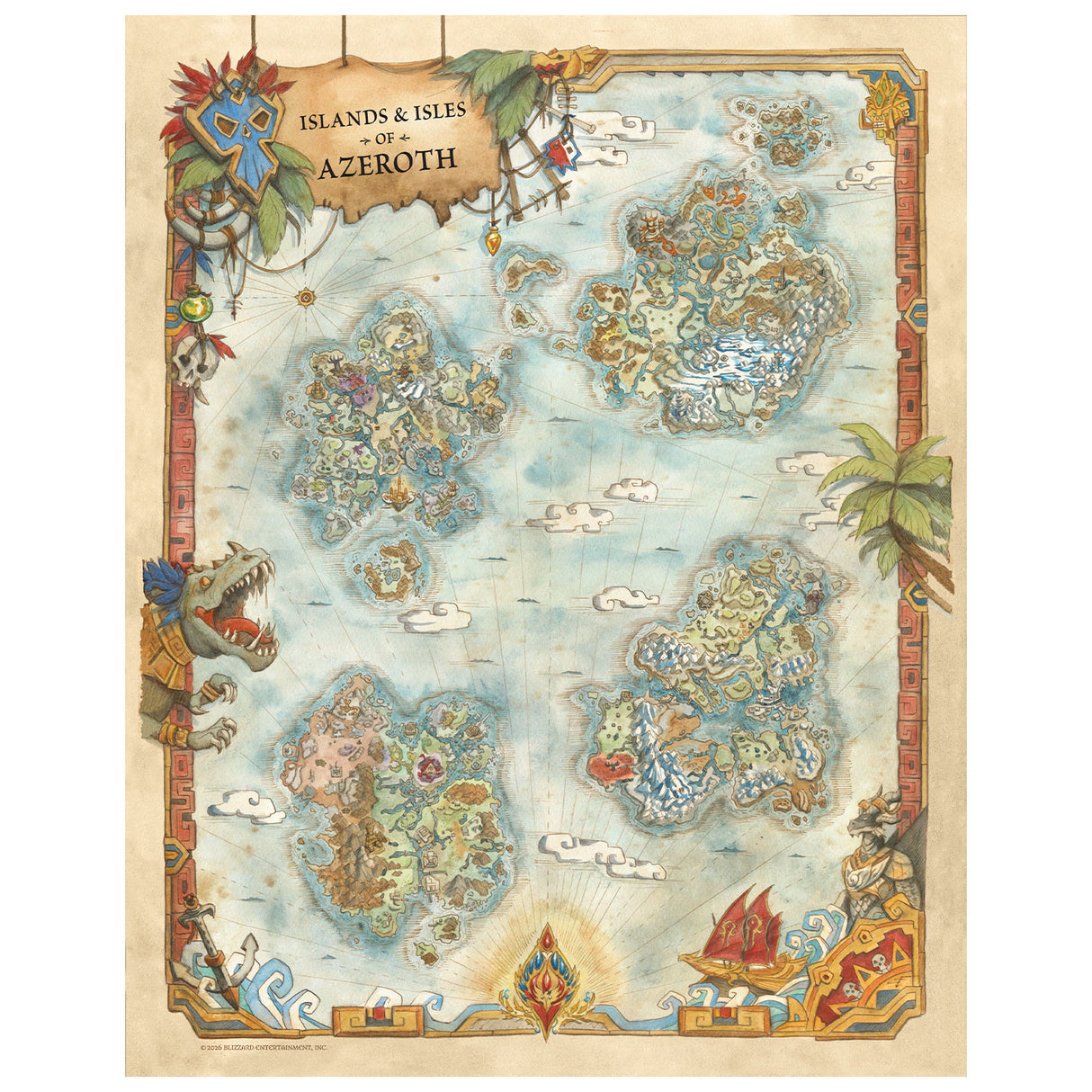 World of Warcraft - Limited Edition Lithograph Set