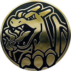 Pokemon TCG: Black & Gold Clear Charizard Oversized Coin
