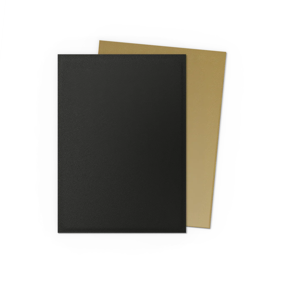 Dragon Shield - Dual Matte Standard Size Sleeves 100pk - Black & Gold