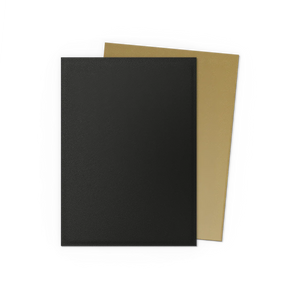Dragon Shield - Dual Matte Standard Size Sleeves 100pk - Black & Gold