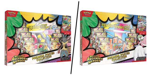 Pokemon TCG: Mega Evolution Ascended Heroes - Premium Poster Collection - Assorted (Random)