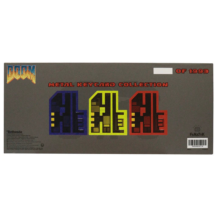 Fanattik Doom 30th Anniversary Pixel Key Set of 3