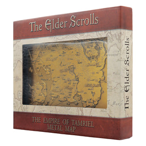 The Elder Scrolls – Limited Edition Metal Map of Tamriel