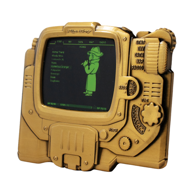 Fallout - Pip-Boy Limited Edition Lenticular Ingot – Mysterious Stranger Variant