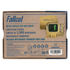 Fallout - Pip-Boy Limited Edition Lenticular Ingot – Mysterious Stranger Variant
