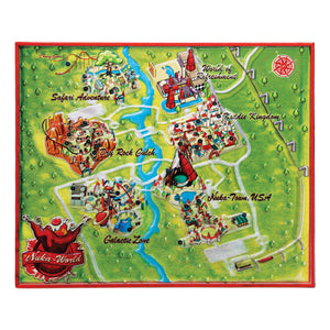 Fallout Limited Edition Nuka-World Metal Map