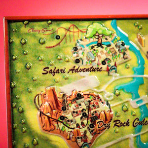 Fallout Limited Edition Nuka-World Metal Map