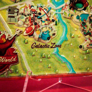 Fallout Limited Edition Nuka-World Metal Map