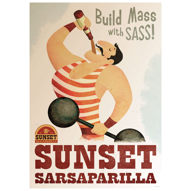 Fallout – Limited Edition Sunset Sarsaparilla Art Print
