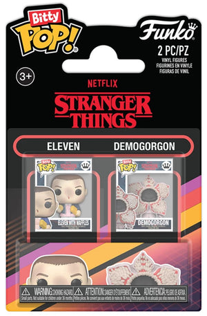 Funko Bitty POP! 2-Pack: Stranger Things - Eleven & Demogorgon Vinyl Figures