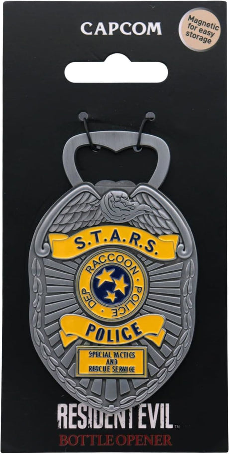 Resident Evil S.T.A.R.S. Police Badge Bottle Opener