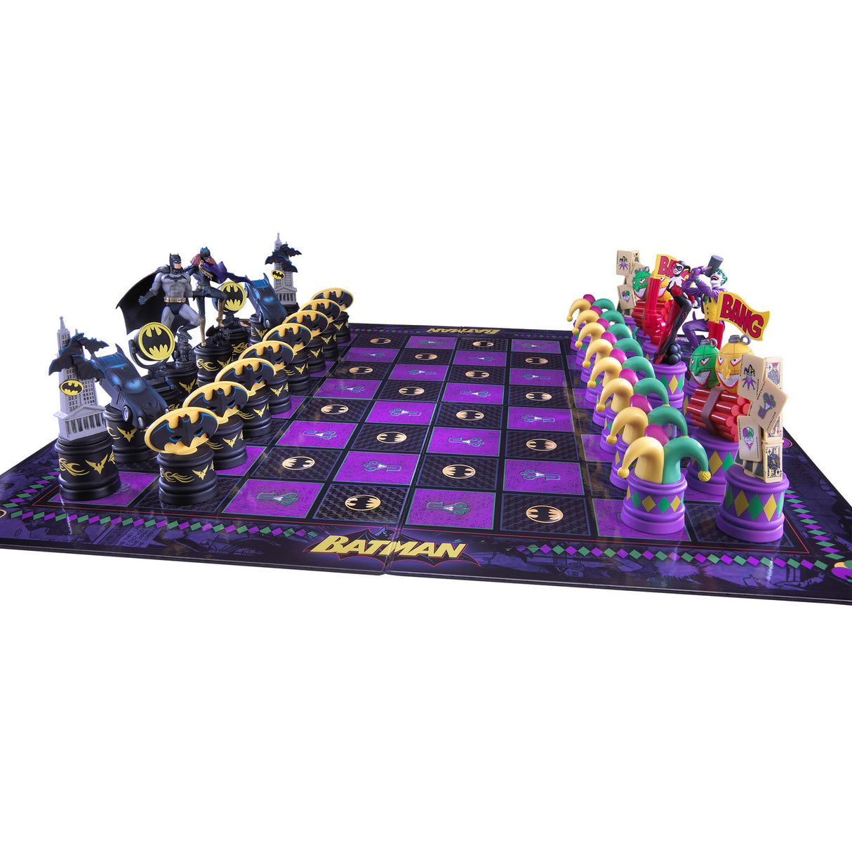 Noble Collection - The Batman: (The Batman vs The Joker) Chess Set