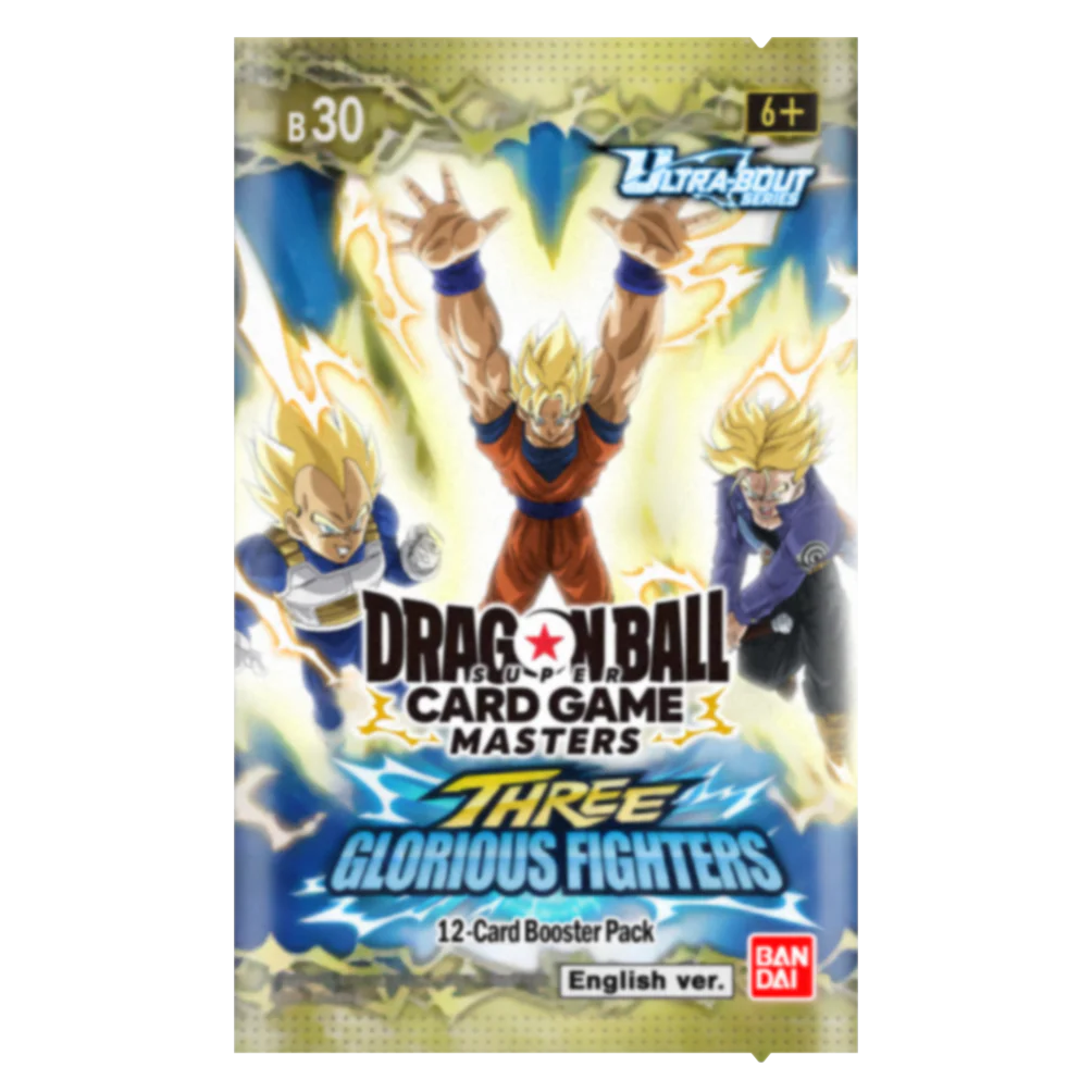 Dragon Ball Super CG: Masters - Booster Box - Three Glorious Fighters (B30)