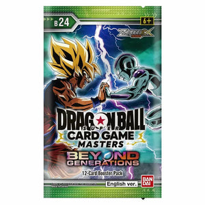 DRAGON BALL SUPER Card Game - MASTER ZENKAI SERIES EX 07 BST B24 - Booster Box 24 Pcs