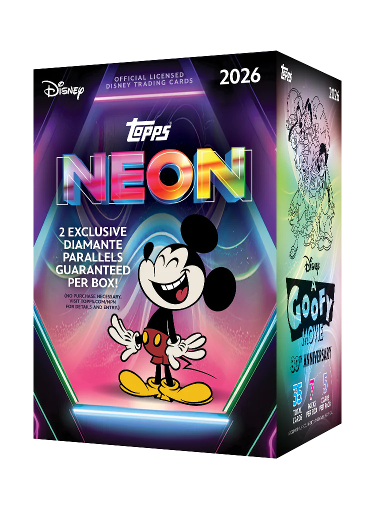 Topps Disney Neon Value Box 2026