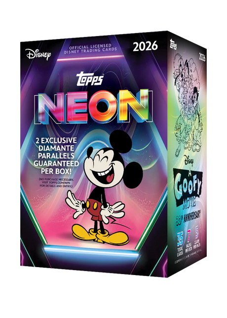 Topps Disney Neon Value Box 2026