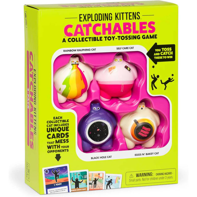Exploding Kittens: Catchables 4-Pack