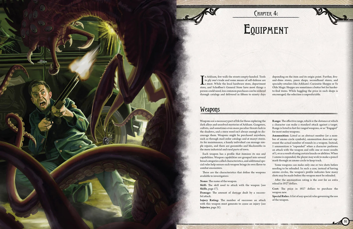 Arkham Horror RPG: Core Rule Book