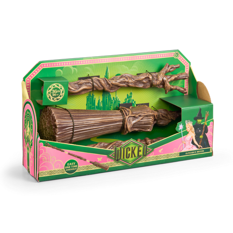 The Noble Collection Wicked: Elphaba 36" Broom