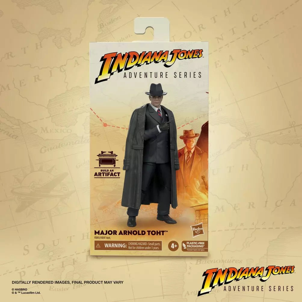 Hasbro Indiana Jones Raiders of the Lost Ark: Major Arnold Toht 6 Inch Figurine