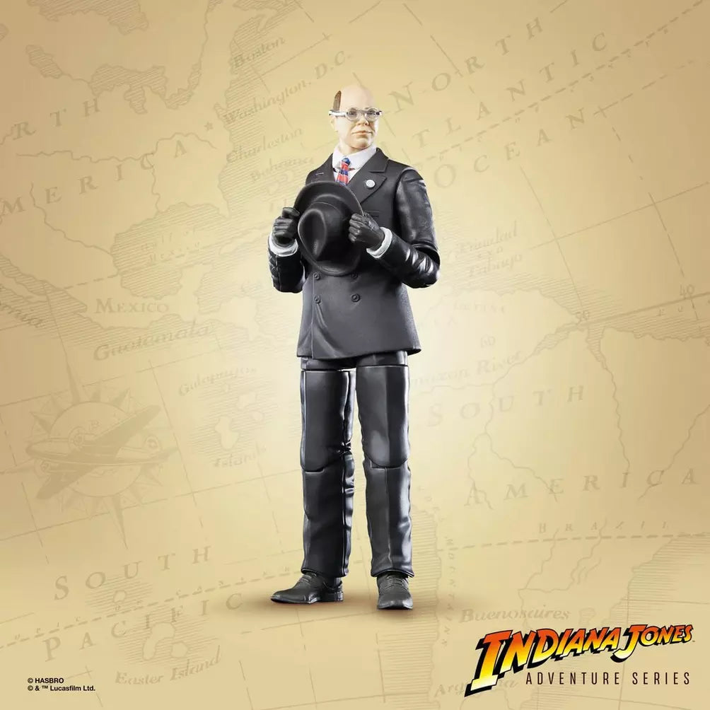 Hasbro Indiana Jones Raiders of the Lost Ark: Major Arnold Toht 6 Inch Figurine