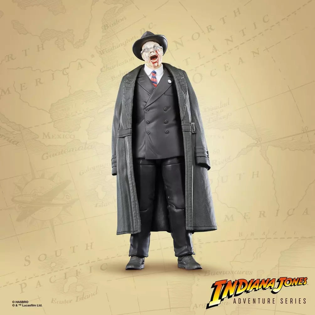 Hasbro Indiana Jones Raiders of the Lost Ark: Major Arnold Toht 6 Inch Figurine