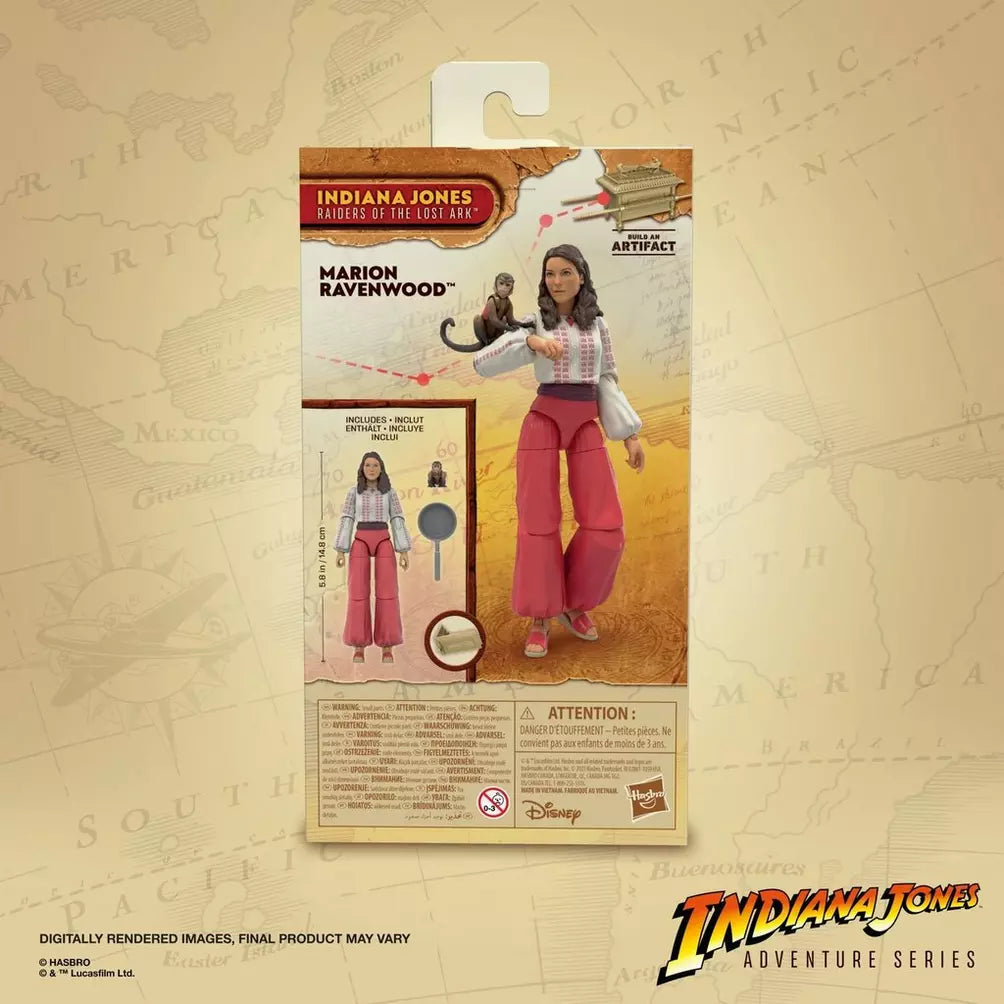 Hasbro Indiana Jones Raiders of the Lost Ark: Marion Ravenwood 15cm Figurine