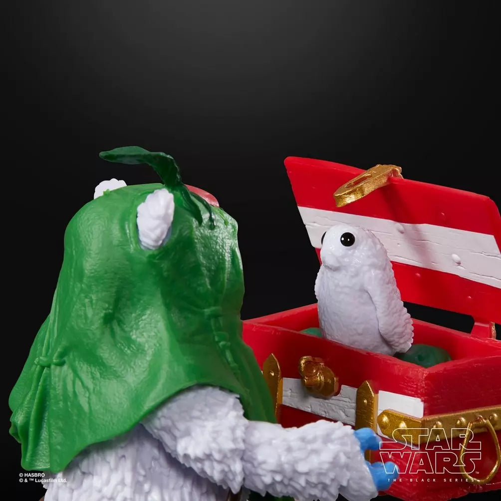 Hasbro Star Wars The Black Series: Ewok (Holiday Edition) Action Figure