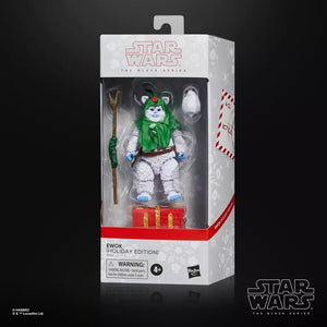 Hasbro Star Wars The Black Series: Ewok (Holiday Edition) Action Figure