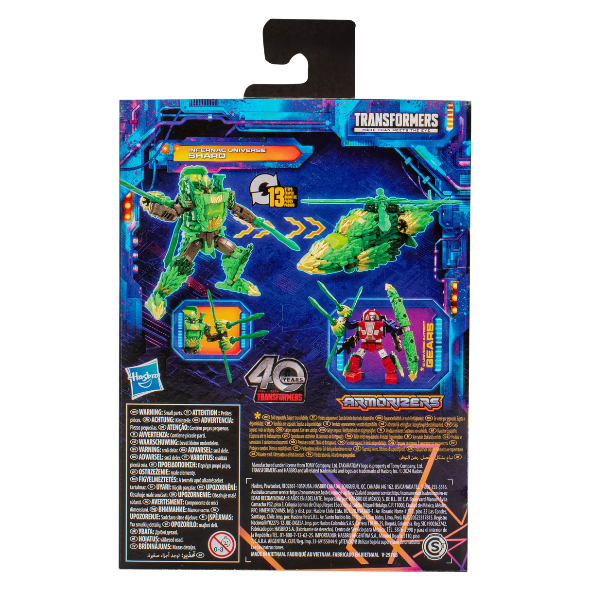 Hasbro Transformers: Legacy United - Deluxe Class Action Figure: Infernac Universe Shard