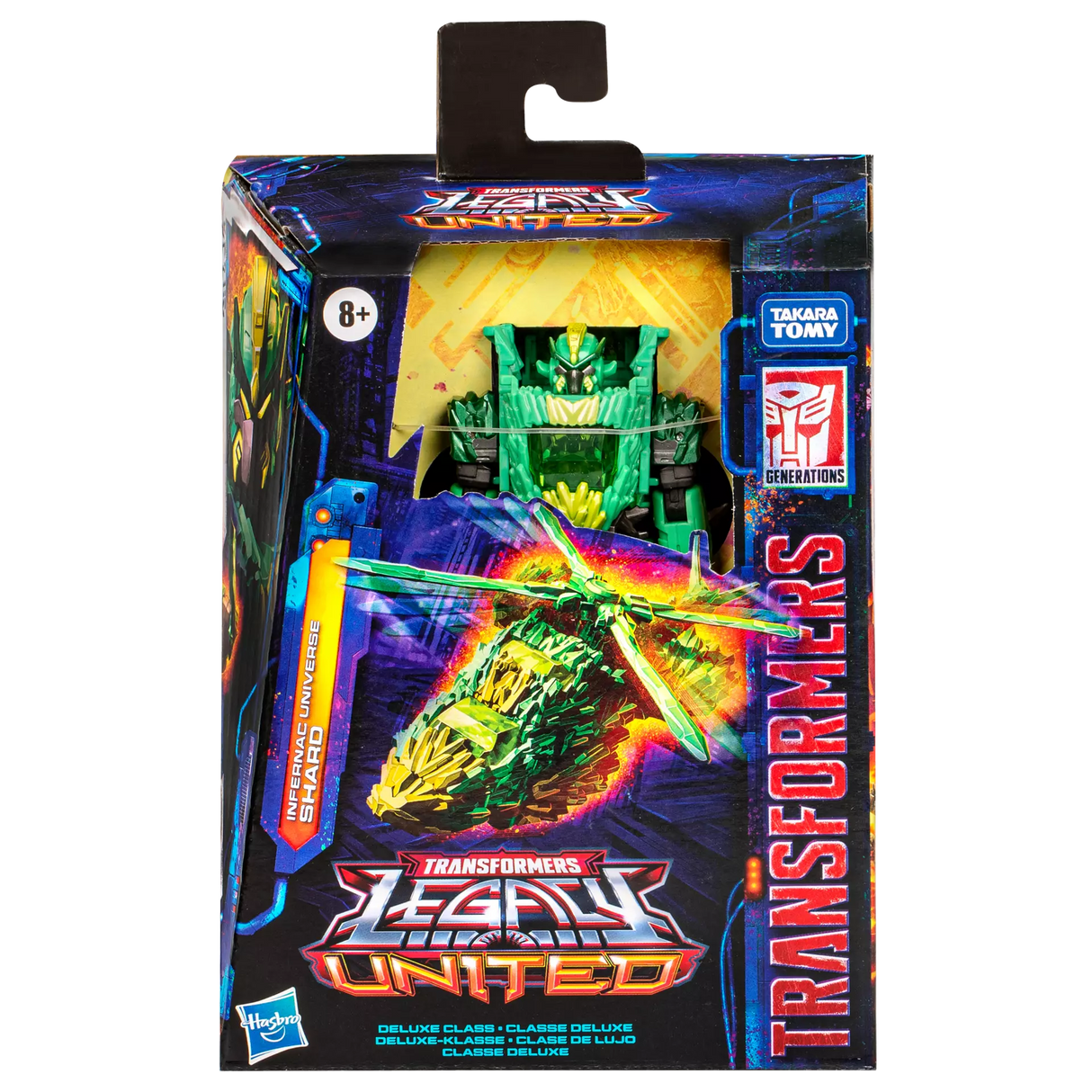 Hasbro Transformers: Legacy United - Deluxe Class Action Figure: Infernac Universe Shard