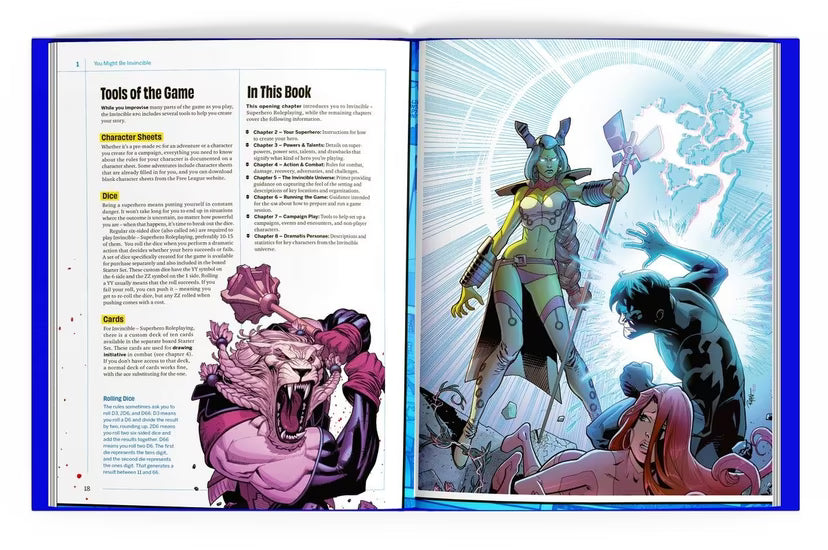 Invincible - Superhero Roleplaying Core Rulebook