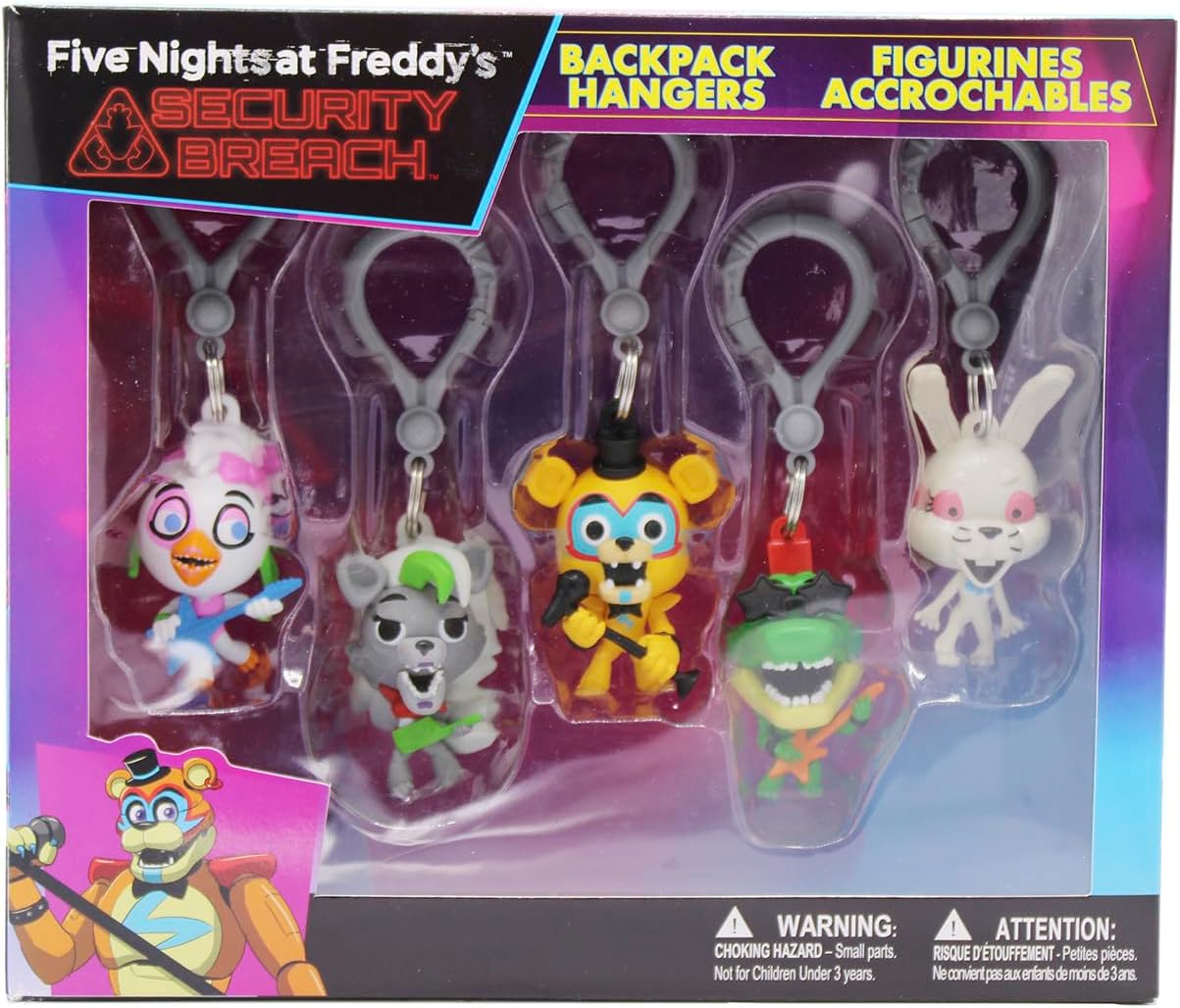Five Nights At Freddy's: Security Breach Backpack Hangers